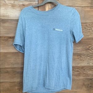 Magellan Outdoors Blue Short Sleeve Tee